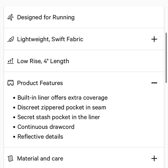 Lululemon Hotty Hot short 4” lined - Picture 7 of 13